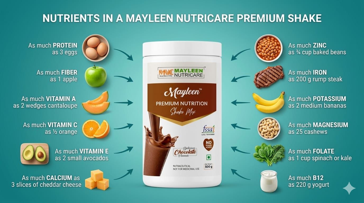 nutrients in shake nutrients in shake